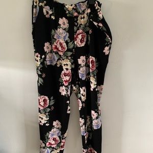 Woman’s floral pants